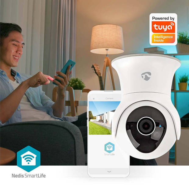 Nedis SmartLife Camera voor Buiten - WIFICO20CWT