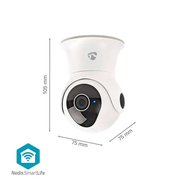 Nedis SmartLife Camera voor Buiten - WIFICO20CWT