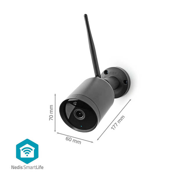 Nedis SmartLife Camera voor Buiten - WIFICO40CBK