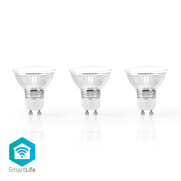 Nedis SmartLife LED Bulb - WIFILW31CRGU10 - Chroom