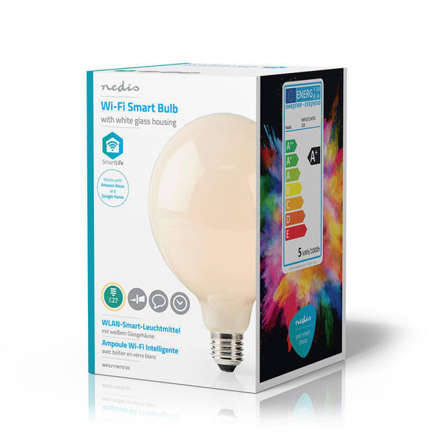 Nedis SmartLife LED Filamentlamp - WIFILF11WTG125 - Wit
