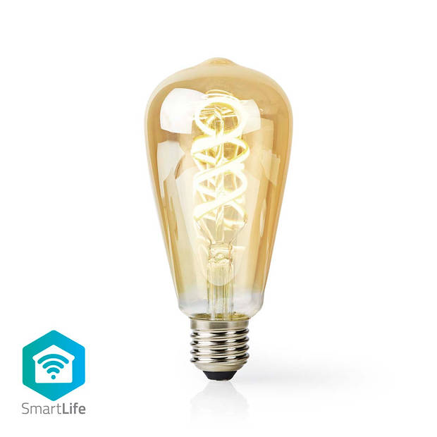 Nedis SmartLife LED Filamentlamp - WIFILT10GDST64 - Goud