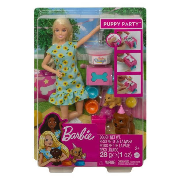 Barbie puppy party blonde GXV75