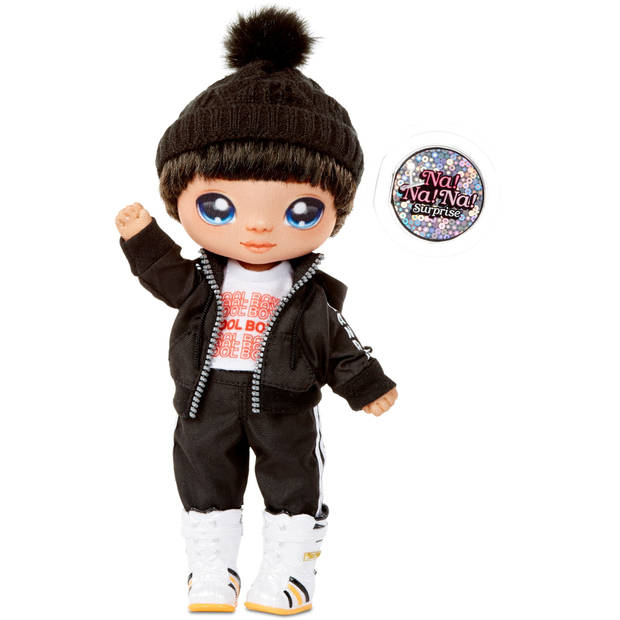 Na! Na! Na! Surprise - 2-in-1 Pom Sparkle Doll - Andre Avalanche - Modepop