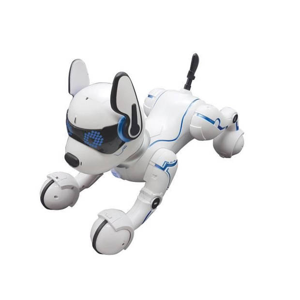 Lexibook power puppy - mijn intelligente programmeerbare en tactiele robothond met afstandsbediening - lexibook