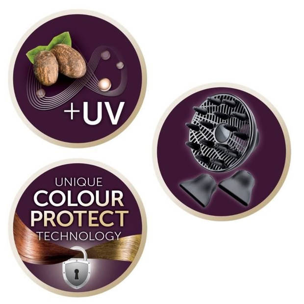 REMINGTON AC8605 Professional Ionic Color Protect Föhn 2300W, Shea Oil Micromolecular Care en UV-filters