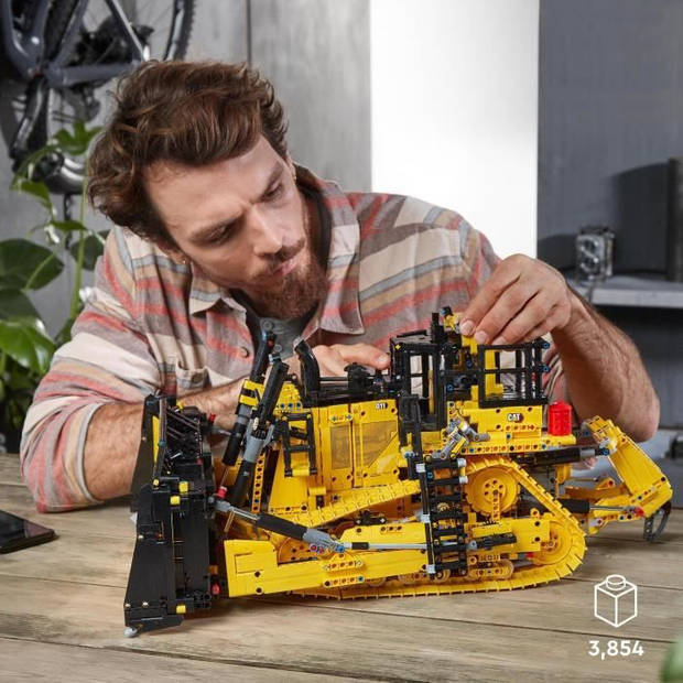 Lego 42131 technic bulldozer d11 cat interactieve afstandsbediening bouwvoertuig voor volwassenen met app