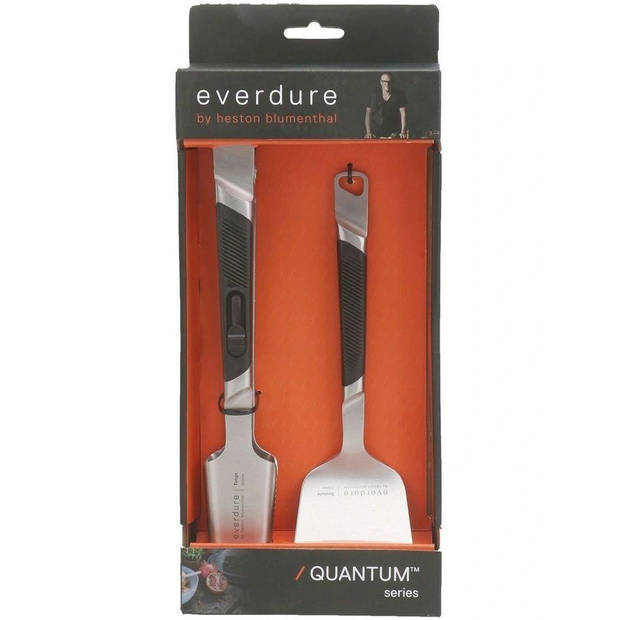 Everdure - Premium Tools Medium Set van 2 Stuks - Roestvast Staal - Zilver