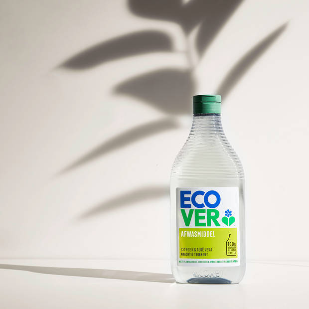 Ecover - Afwasmiddel - Citroen & Aloë Vera - Krachtig tegen vet - 8 x 950 ml - Voordeelverpakking