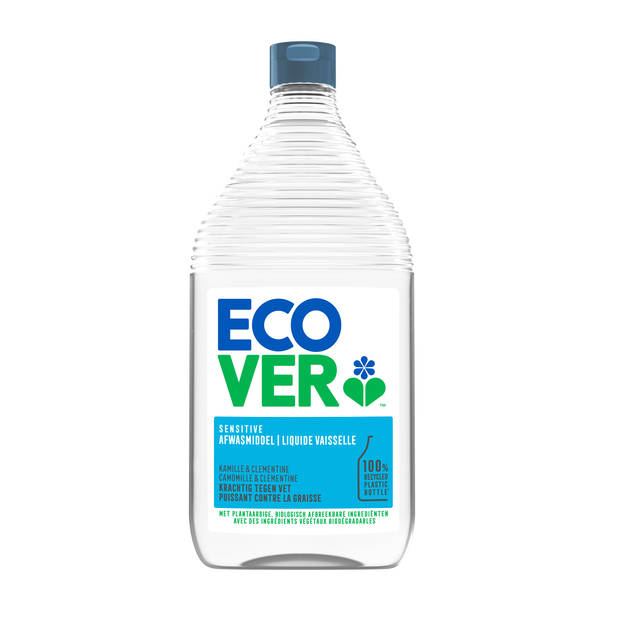 Ecover - Afwasmiddel - Kamille & Clementine - Krachtig tegen vet - 8 x 950 ml - Voordeelverpakking