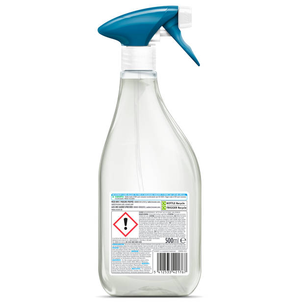 Ecover - Badkamer Reiniger Spray - Verwijdert zeep- en kalkaanslag - 6 x 500 ml - Voordeelverpakking