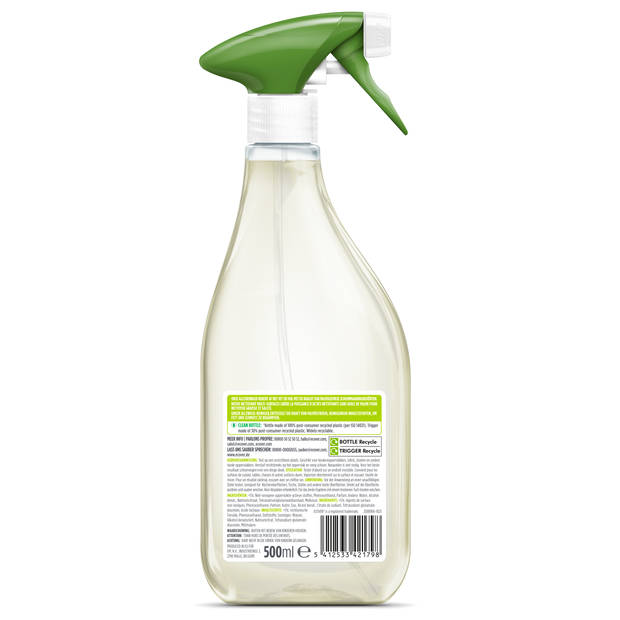 Ecover - Allesreiniger Spray - Lemongrass & Orange - Krachtig tegen Vet & Vuil - 6 x 500 ml - Voordeelverpakking