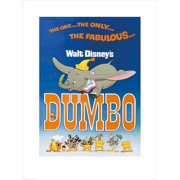 Kunstdruk Dumbo The Fabulous 60x80cm