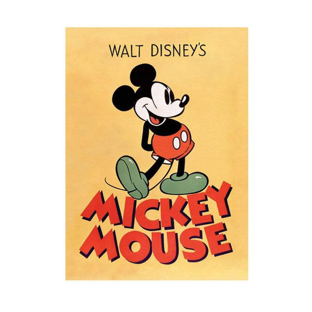 Kunstdruk Mickey Mouse Mickey 60x80cm