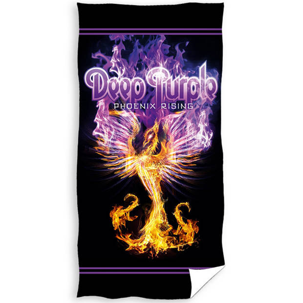 Deep Purple Strandlaken Phoenix Rising - 70 x 140 cm - Katoen