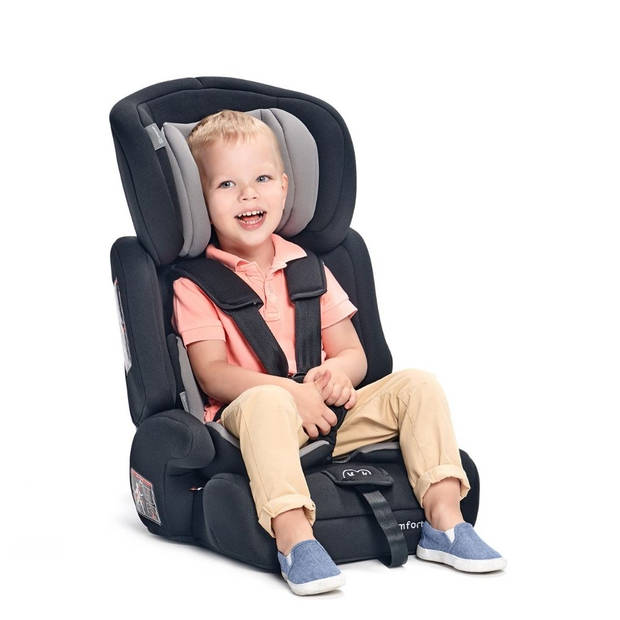 Kinderkraft - Autostoel - Comfort Up - 42 x 78 x 37 cm - 4kg - Zwart - Eenvoudig te bevestigen