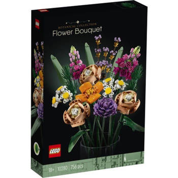 LEGO Creator Expert 10280 Bloemboeket, kunstbloemen, DIY-bloemdecoratieset, set voor volwassenen Adult