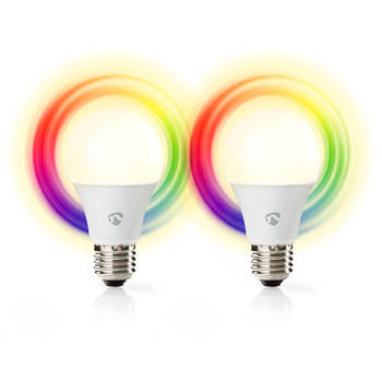 Nedis SmartLife Multicolour Lamp - WIFILC21WTE27 - Wit