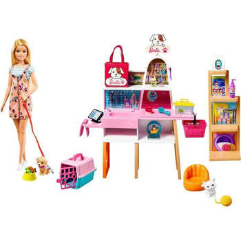 BARBIE Barbie en haar dierenwinkel