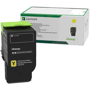 LEXMARK Lexmark Unison-tonercartridge - geel - laser - standaardopbrengst - 1000 pag. - 1 pak