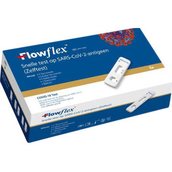 Flowflex SARS-CoV-2 Antigeen Sneltest - 5 stuks