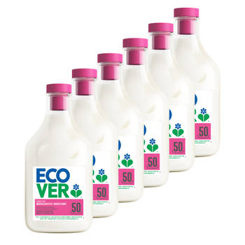 Ecover - Wasverzachter - Appelbloesem & Amandel - 6 x 1,5L - Voordeelverpakking
