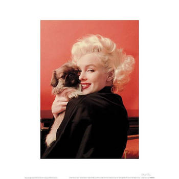 Kunstdruk Marilyn Monroe Love 40x50cm