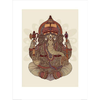 Kunstdruk Valentina Ramos - Ganesha 60x80cm