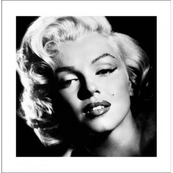Kunstdruk Marilyn Monroe Glamour 40x40cm