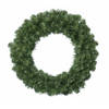 Kerstkrans/dennenkrans groen 35 cm - Kerstkransen
