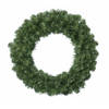 Decoris Kerstkrans - groen - 35 cm - kerstversiering - dennenkrans - Kerstkransen