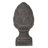 Clayre & Eef Grijze Decoratie dennenappel Ø 13*26 cm 6TE0398M