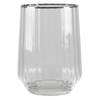 Clayre & Eef Waterglas 400 ml Glas Rond Drinkbeker Transparant Drinkbeker