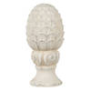 Clayre & Eef Beige Decoratie dennenappel Ø 10*18 cm 6TE0394