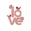 Kunstdruk Valentina Ramos - Red Love 60x80cm