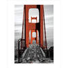 Kunstdruk Golden Gate Bridge San Francisco 60x80cm