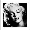 Kunstdruk Marilyn Monroe Glamour 40x40cm