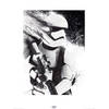 Kunstdruk Star Wars Episode VII Stormtrooper Paint 60x80cm