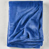 De Witte Lietaer Fleece deken Snuggly Lapis Blue - 150 x 200 cm - Blauw