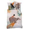 Disney Jungle Book Dekbedovertrek Happy - Eenpersoons - 140 x 200 cm - Katoen