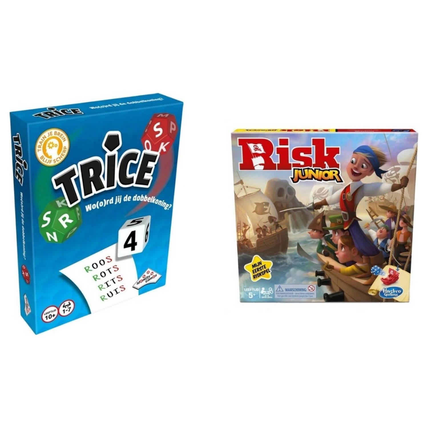 Spellenbundel 2 Stuks Trice & Risk Junior