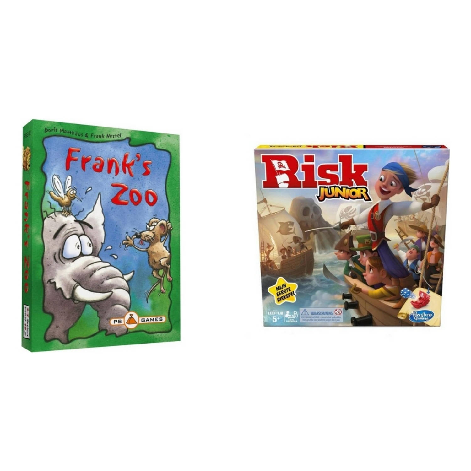 Spellenbundel 2 Stuks Franks Zoo & Risk Junior