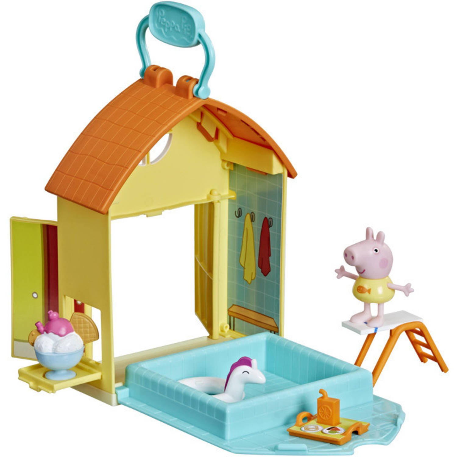 Peppa Pig - Peppa's Zwembad Plezier - Speelfiguur