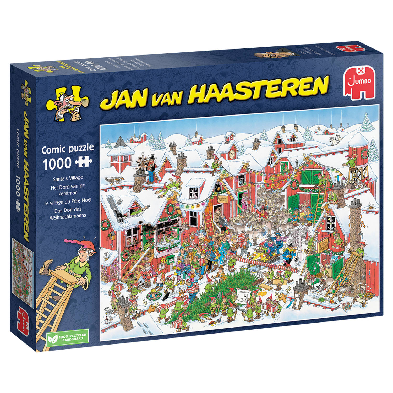 Jumbo Jan Van Haasteren Puzzel Santa's Village 1000pcs (title Not Final)