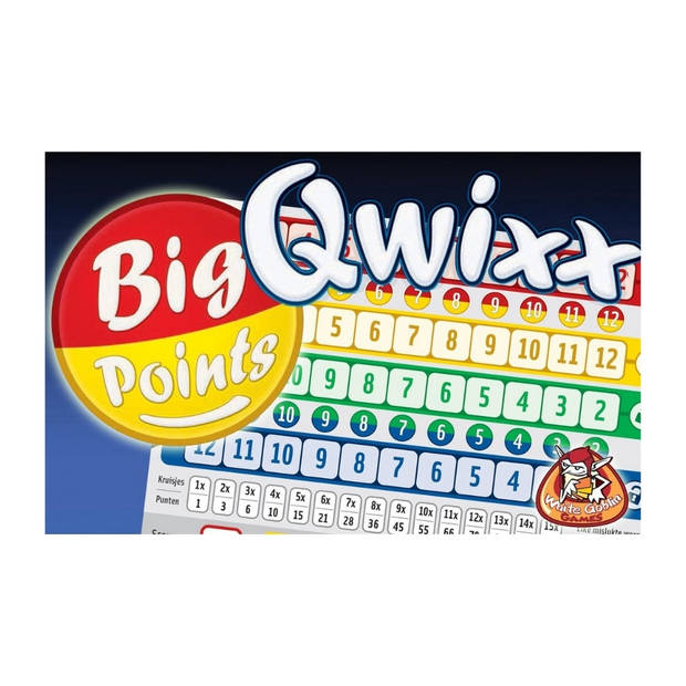 Spellenbundel - 2 stuks - Dobbelspel - Qwixx Big Points & Qwixx Connected
