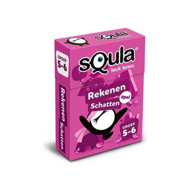 Spellenbundel - Squla - 2 stuks - Flitsquiz Groep 4 5 - Rekenen (Groep 5&6)