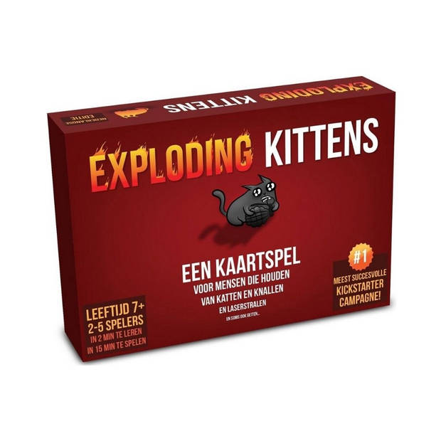 Spellenbundel - Kaartspel - 2 stuks - Exploding Kittens & Exploding Kittens NSFW (18+)
