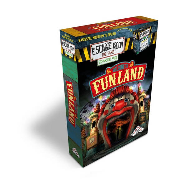 Uitbreidingsbundel - 3 Stuks - Escape Room - Funland & The Magician & Redbeard's Gold