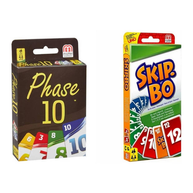 Spellenbundel - 2 Stuks - Phase 10 & Skip-Bo