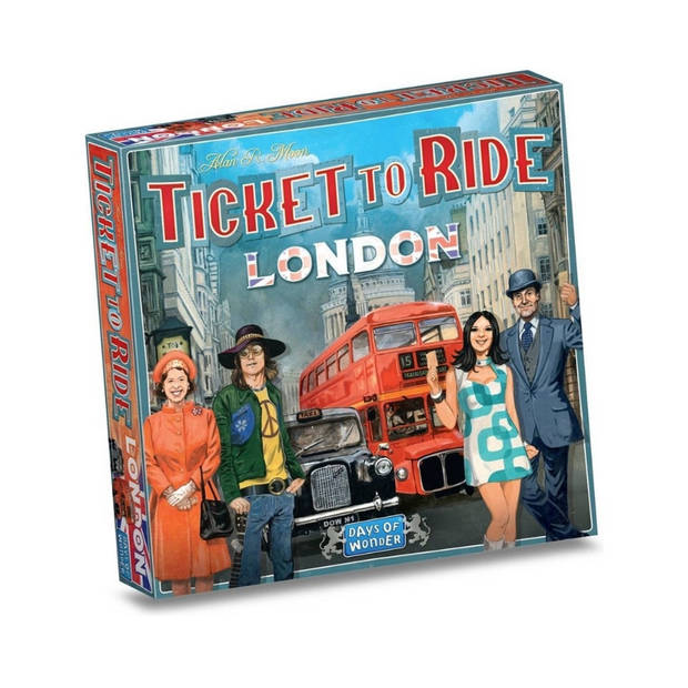 Spellenbundel - Ticket to Ride - 2 Stuks - Uitbreidingen - Londen & Amsterdam